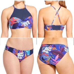 Athleta Lucia Mesh Bikini set M